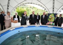 Президент Ильхам Алиев, Президент Реджеп Тайип Эрдоган и премьер-министр Мухаммад Шахбаз Шариф побывали в прогулочной зоне в городе Лачин (ФОТО/ВИДЕО)
