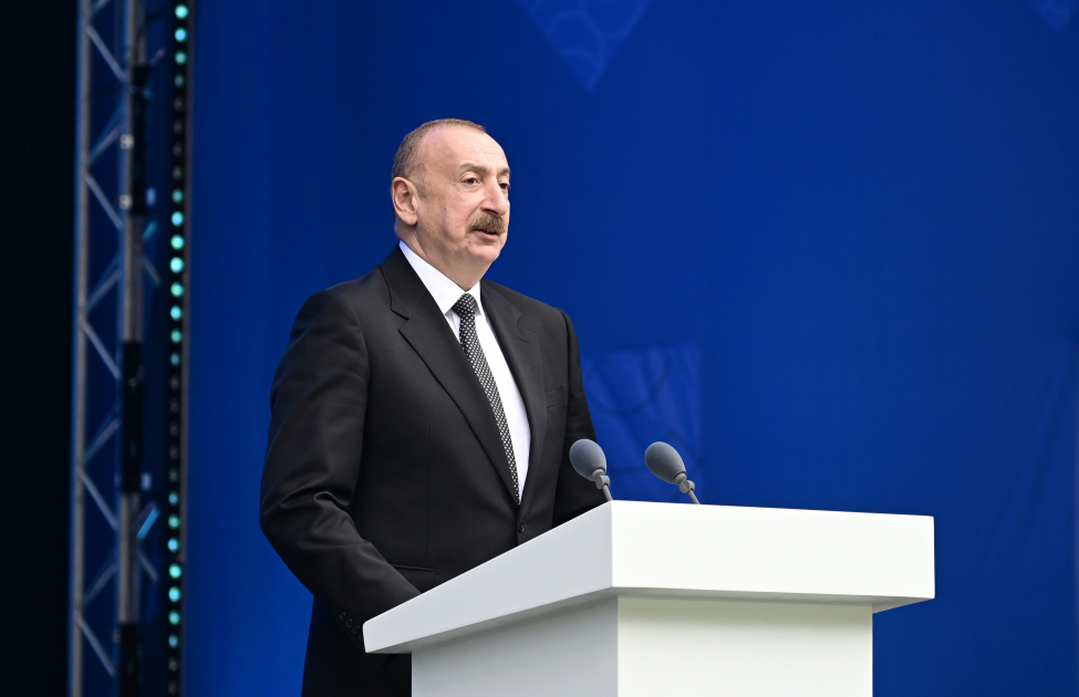 Президент Ильхам Алиев: Образование Азербайджанской Демократической Республики было большим историческим событием