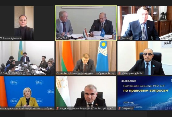 Azerbaijani MPs participate in various meetings of CIS PA (PHOTO)