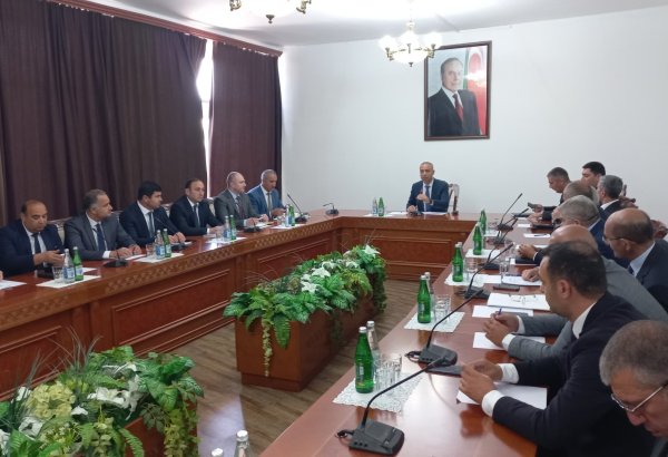 Interdepartmental Center for Energy Supply Issues work group meets in Khankendi, Azerbaijan