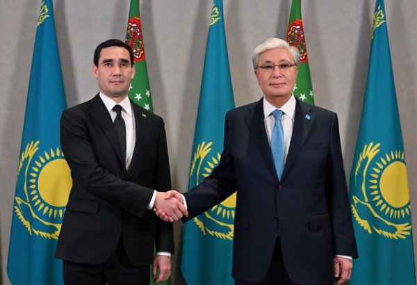 Turkmenistan's president congratulates Tokayev on Kurultai elections