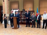 Книжная культура Азербайджана представлена в Грузии (ФОТО)