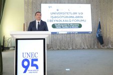 В UNEC состоялся I Международный форум университетов и работодателей (ФОТО)