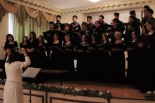 Хор имени Джахангира Джахангирова выступил с концертом, посвящённым 140-летию великого композитора Узеира Гаджибейли (ФОТО)