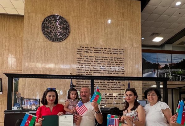 Greenville, South Carolina declares May 28, 2025 Independence Day of Azerbaijan (PHOTO)
