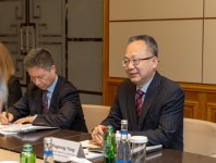 Азербайджан обсудил с АБР модернизацию инфраструктуры на коридоре Север-Юг (ФОТО)