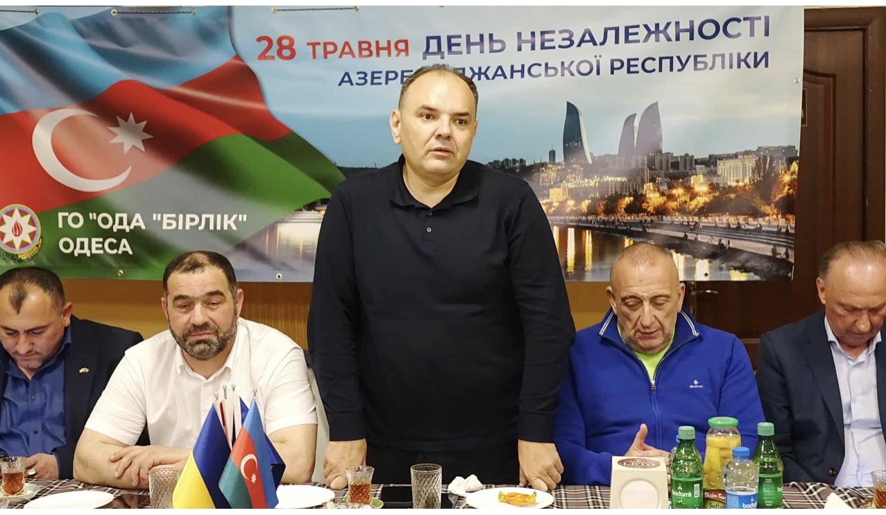 В Одессе прошло мероприятие по случаю Дня независимости Азербайджана (ФОТО)