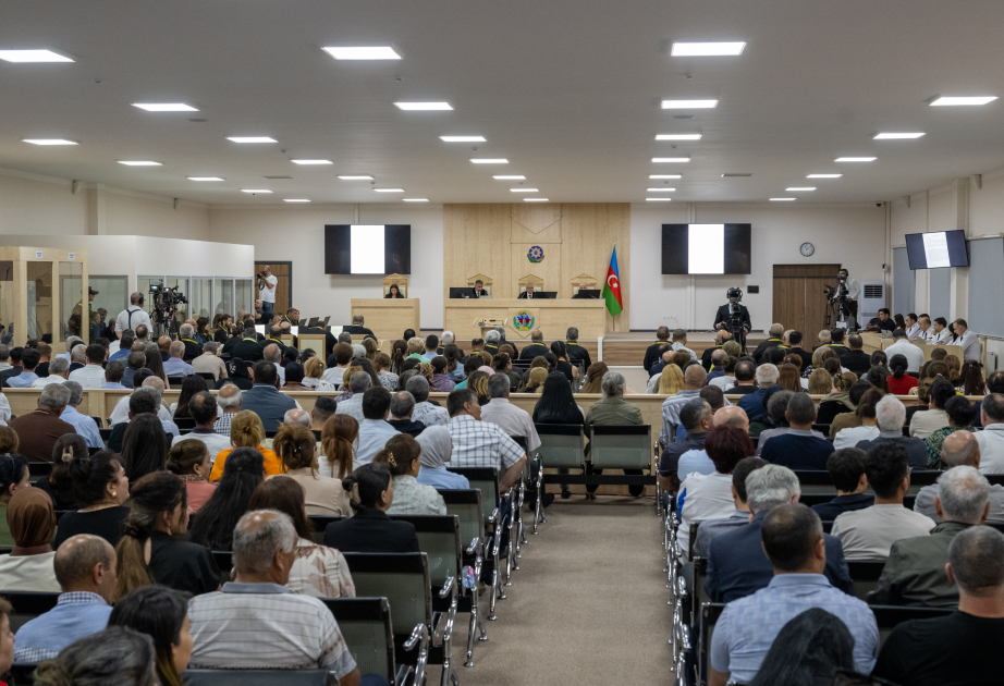 В суде изучены документы, связанные с нанесением вооруженными силами Армении ущерба гражданской инфраструктуре Азербайджана во время Отечественной войны (ФОТО)