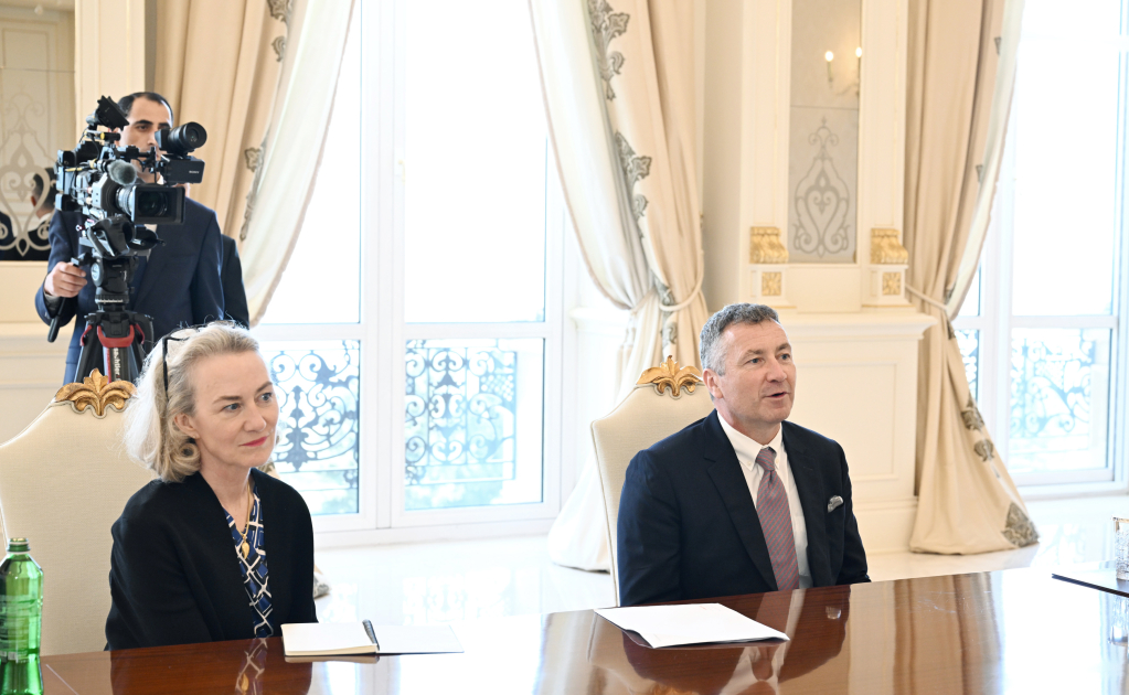 Президент Ильхам Алиев принял вице-президента компании ExxonMobil (ФОТО/ВИДЕО)