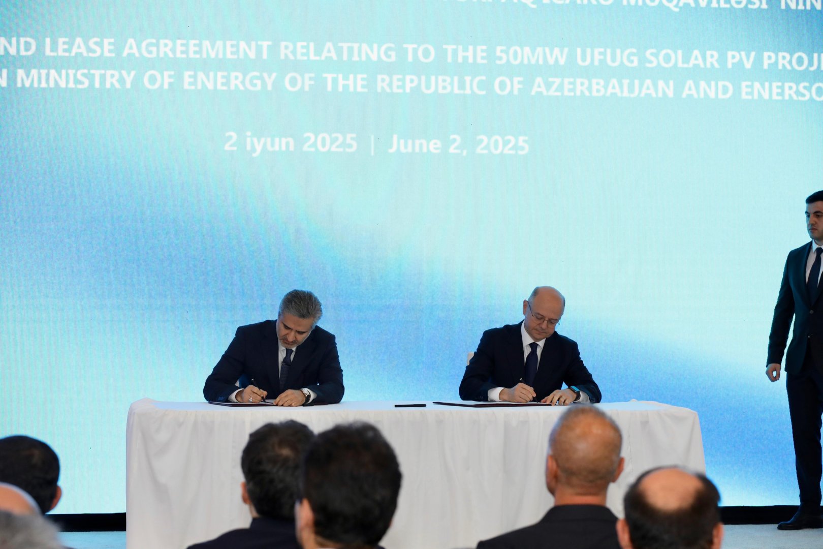 Enerso Jabrayil подписала ключевые соглашения для ускорения перехода к чистой энергии (ФОТО)