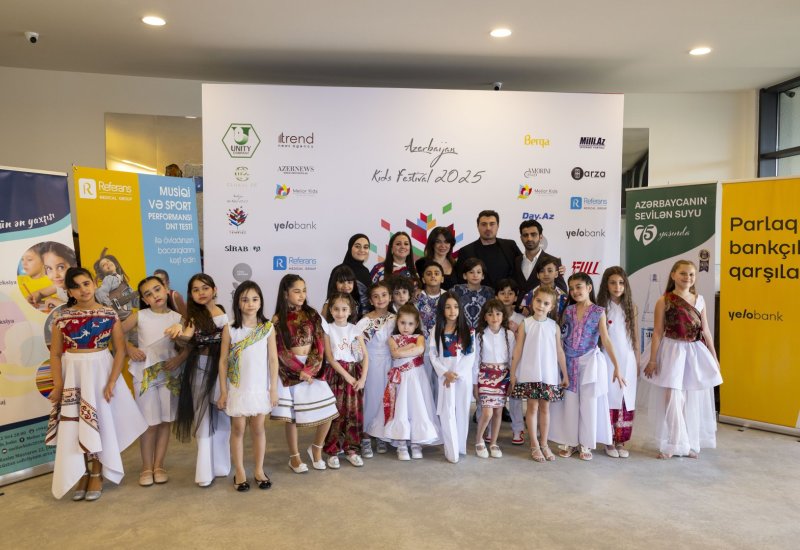 В Баку представлен социальный проект в сфере детской моды - Azerbaijan Kids Festival (ФОТО)