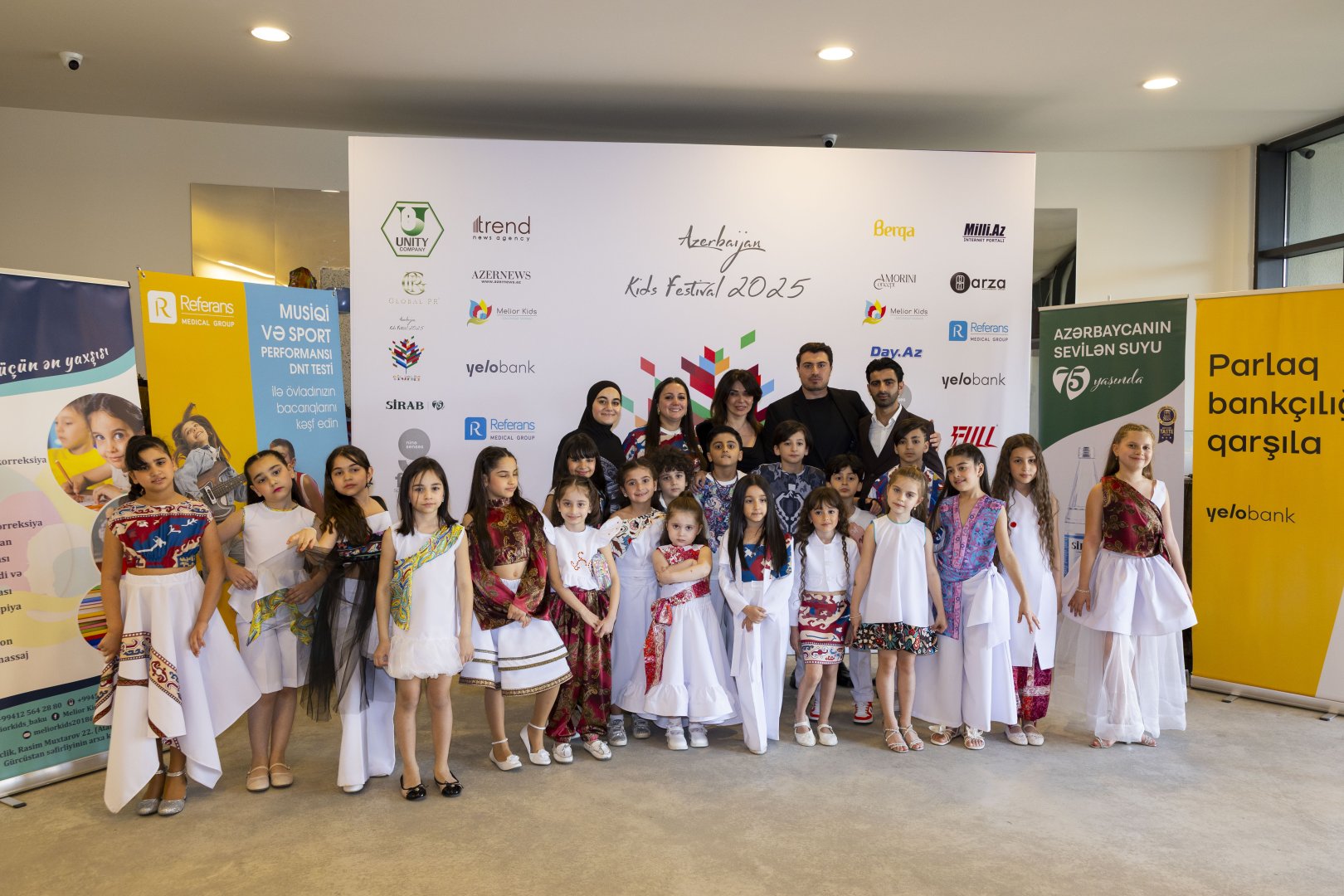 В Баку представлен социальный проект в сфере детской моды - Azerbaijan Kids Festival (ФОТО)