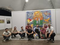 В Лачине открылась международная художественная выставка "Цвета единства" (ФОТО)