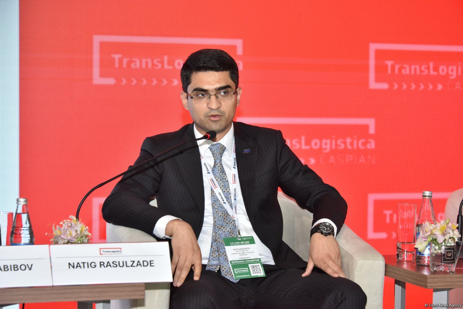 На выставке "TransLogistica Caspian" обсуждены перспективы мультимодальных перевозок в Каспийском регионе (ФОТО)