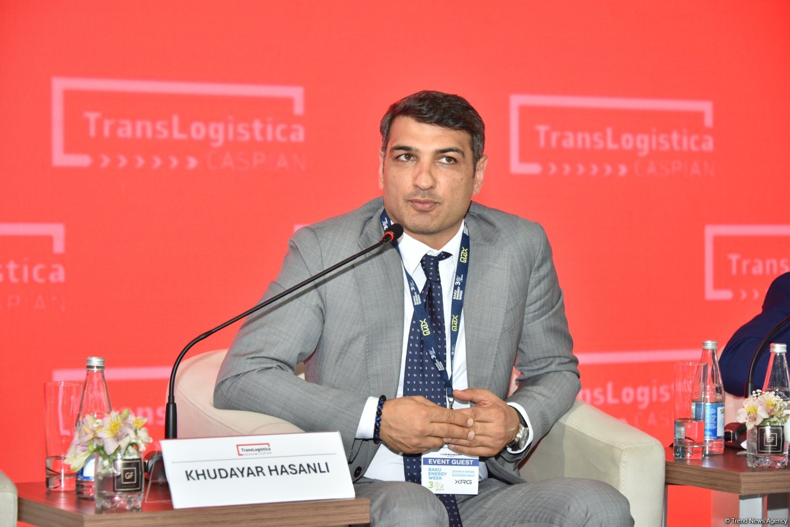 На выставке "TransLogistica Caspian" обсуждены перспективы мультимодальных перевозок в Каспийском регионе (ФОТО)