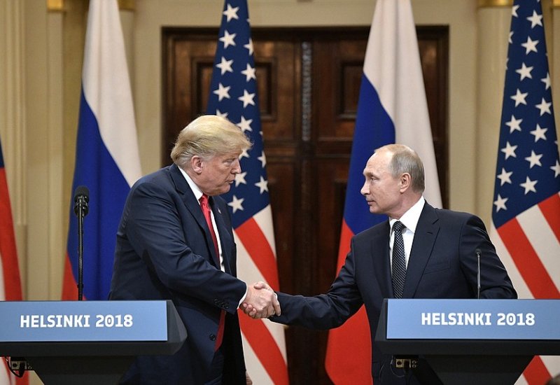 Donald Trump holds phone call with Vladimir Putin