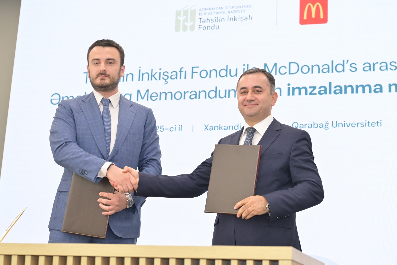 «McDonald’s Azərbaycan» выделит стипендии студентам Карабахского университета (ФОТО)