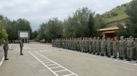 Руководство министерства обороны Азербайджана встретилось с личным составом