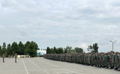 Руководство министерства обороны Азербайджана встретилось с личным составом