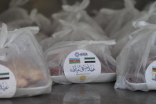 Азербайджан провел благотворительную акцию в Сирии по случаю праздника Гурбан (ФОТО)