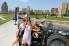 Azerbaijani stage of Peking to Paris Motor Challenge starts at Heydar Aliyev Center (PHOTO)
