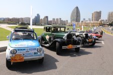 Azerbaijani stage of Peking to Paris Motor Challenge starts at Heydar Aliyev Center (PHOTO)