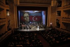 В Ташкенте состоялся торжественный концерт в честь 140-летия великого азербайджанского композитора  Узеира Гаджибейли (ФОТО)