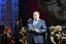 В Ташкенте состоялся торжественный концерт в честь 140-летия великого азербайджанского композитора  Узеира Гаджибейли (ФОТО)