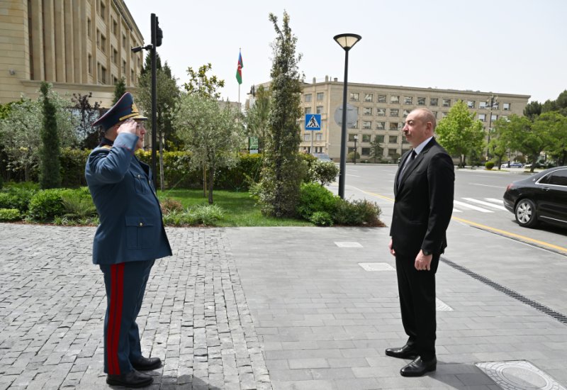 Президент Ильхам Алиев принял участие в открытии нового административного здания Государственного таможенного комитета (ФОТО/ВИДЕО)