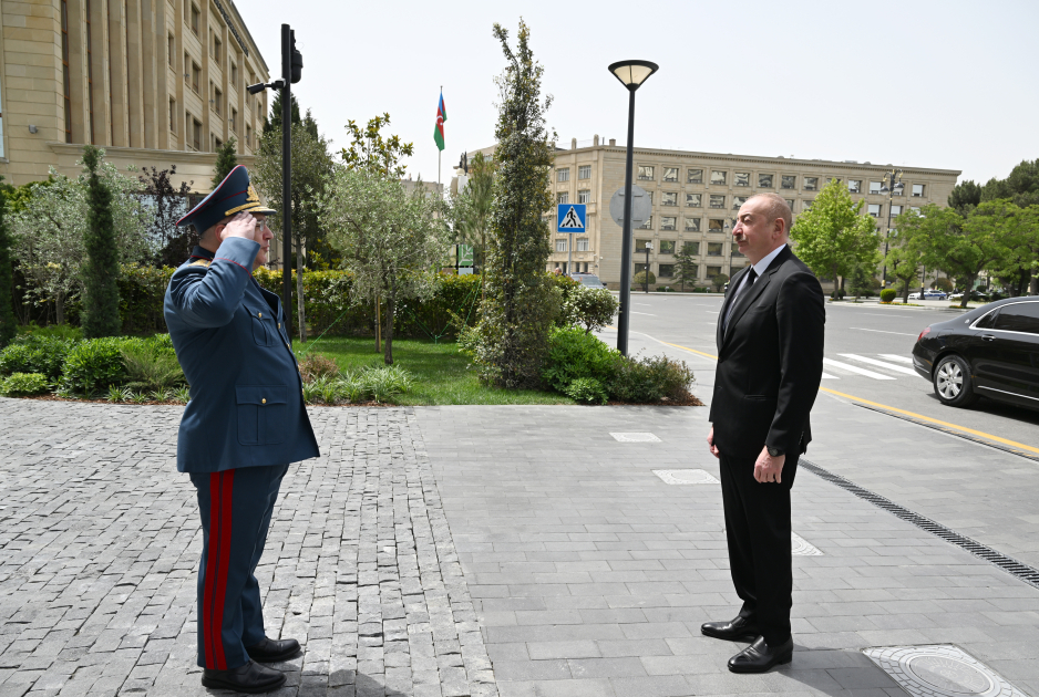 Президент Ильхам Алиев принял участие в открытии нового административного здания Государственного таможенного комитета (ФОТО/ВИДЕО)