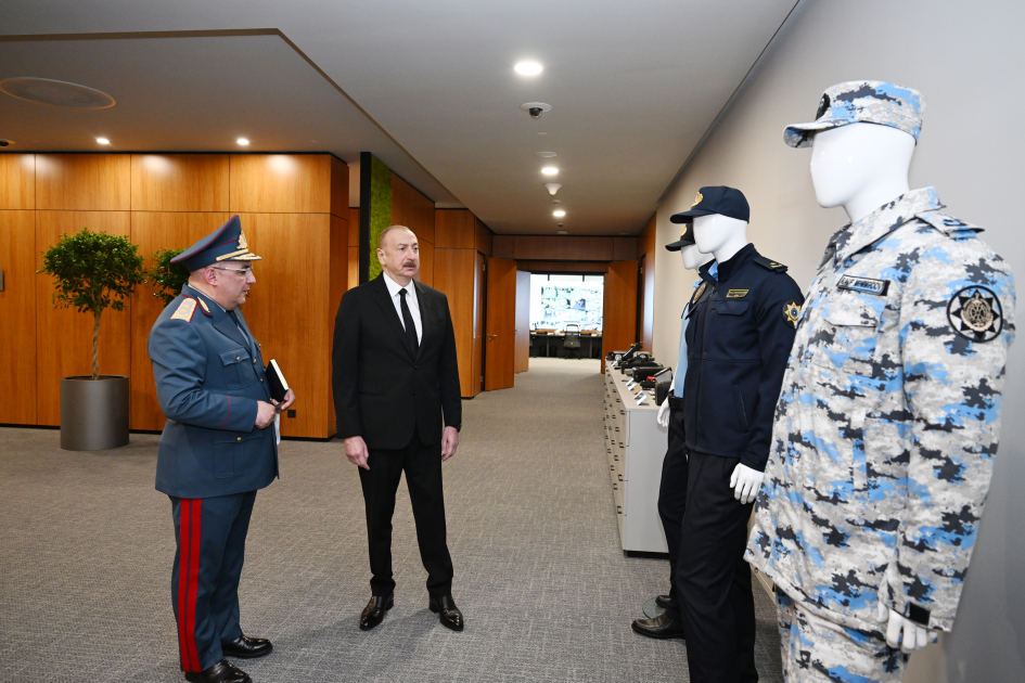 Президент Ильхам Алиев принял участие в открытии нового административного здания Государственного таможенного комитета (ФОТО/ВИДЕО)