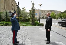 Президент Ильхам Алиев принял участие в открытии нового административного здания Государственного таможенного комитета (ФОТО/ВИДЕО)