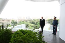 Президент Ильхам Алиев принял участие в открытии нового административного здания Государственного таможенного комитета (ФОТО/ВИДЕО)