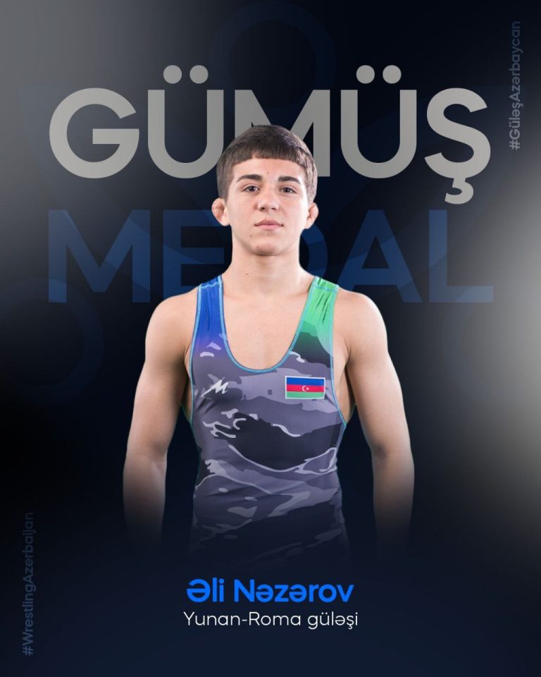 Азербайджанские борцы завершили выступление на юношеском чемпионате Европы с пятью медалями (ФОТО)