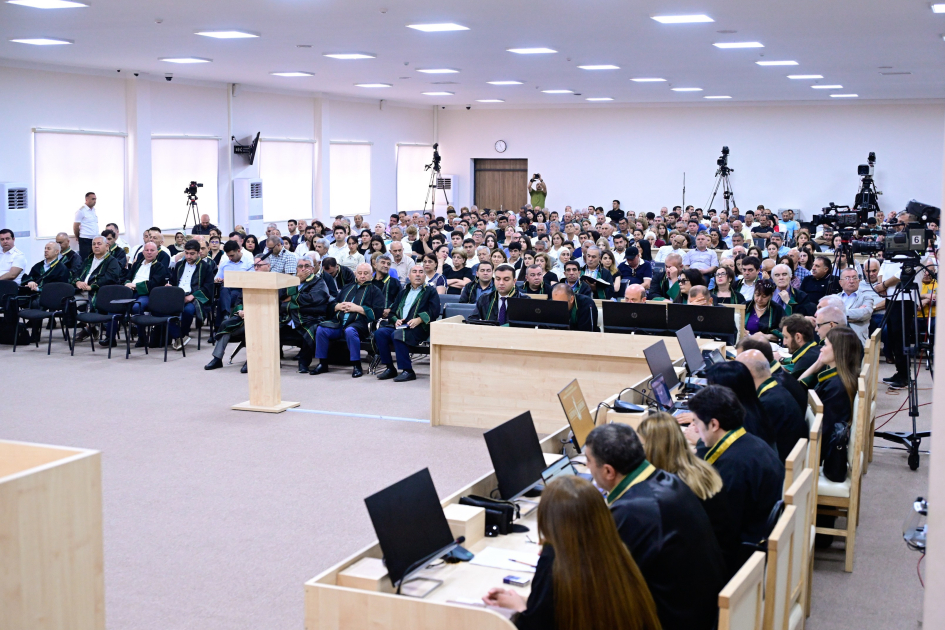 В Баку продолжился суд над лицами, обвиняемыми в совершении многочисленных преступлений против азербайджанского народа (ФОТО)