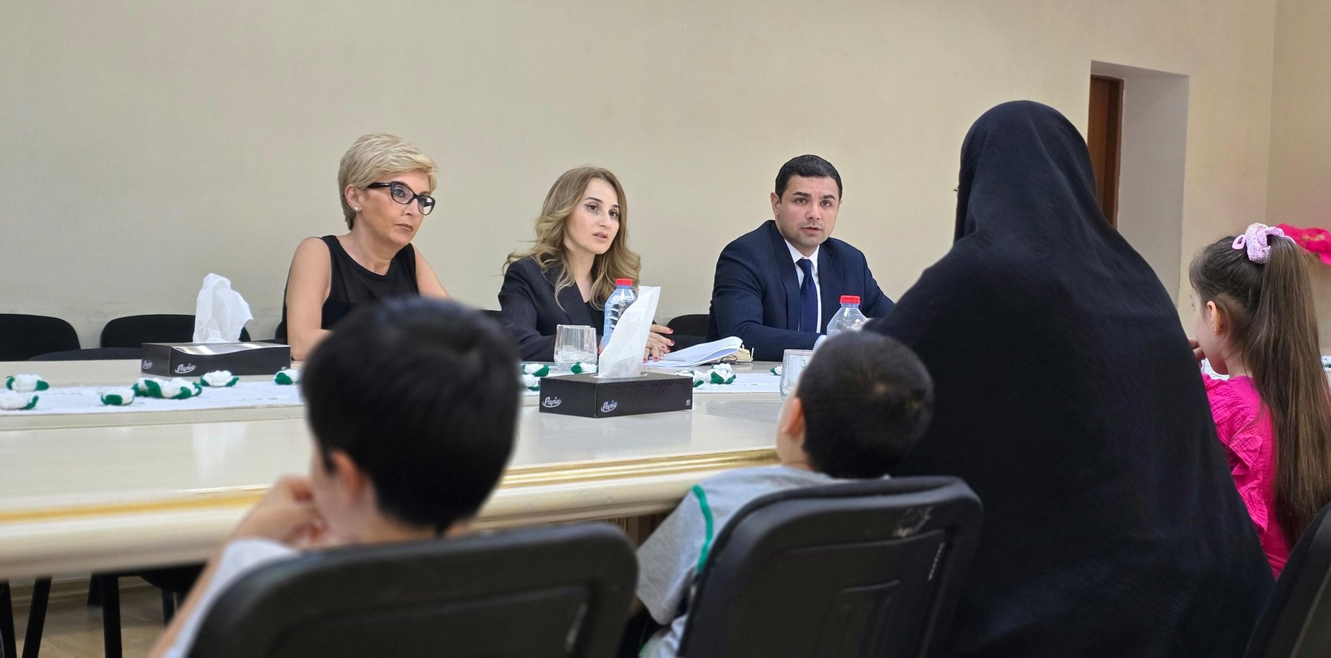 Представители Аппарата омбудсмена Азербайджана встретились с репатриированными из Сирии лицами