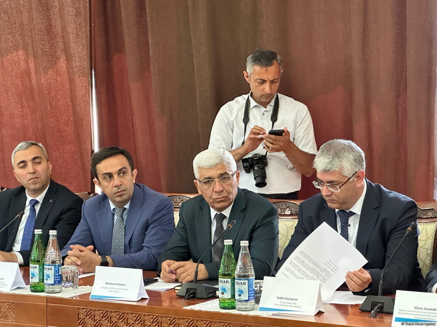 В Ханкенди проходит заседание Рабочей группы по экологическим вопросам Межведомственного центра (ФОТО)