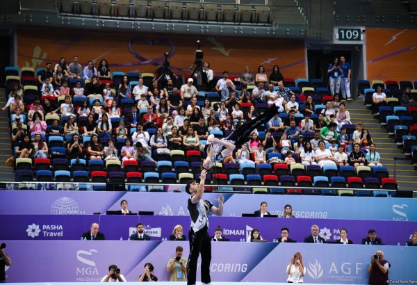 Acrobatic Gymnastics World Cup kicks off in Azerbaijan's Baku (PHOTO)