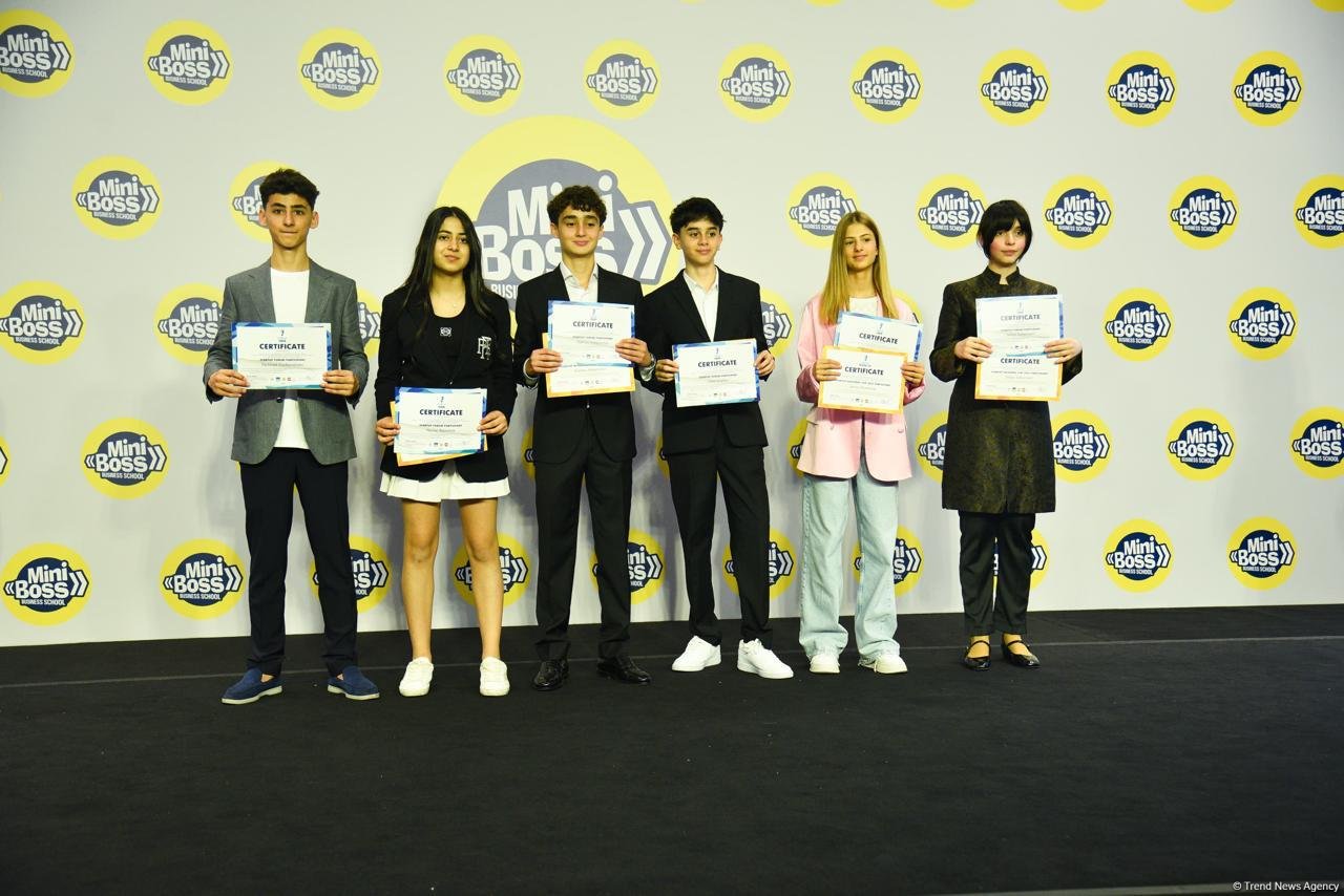Состоялся V Национальный чемпионат стартапов среди учащихся Miniboss Business School Baku (ФОТО)