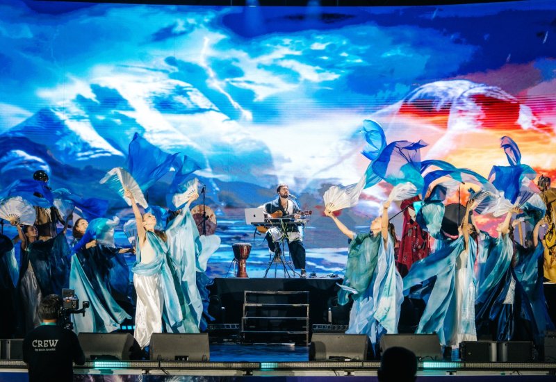 Ethnofest Gala в Баку - восточное волшебство под звёздным небом Каспия
(ФОТО)