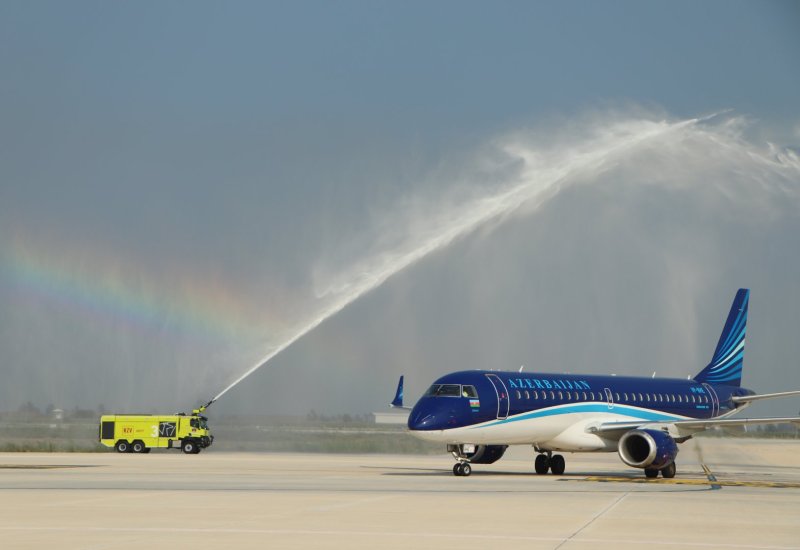 AZAL выполнил первый рейс в турецкий Международный аэропорт Чукурова (ФОТО)