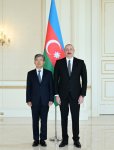 Президент Ильхам Алиев принял верительные грамоты посла Республики Корея в Азербайджане (ФОТО)
