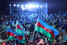 В парке Центра Гейдара Алиева состоялся концерт по случаю Дня национального спасения (ФОТО)