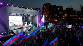 В парке Центра Гейдара Алиева состоялся концерт по случаю Дня национального спасения (ФОТО)