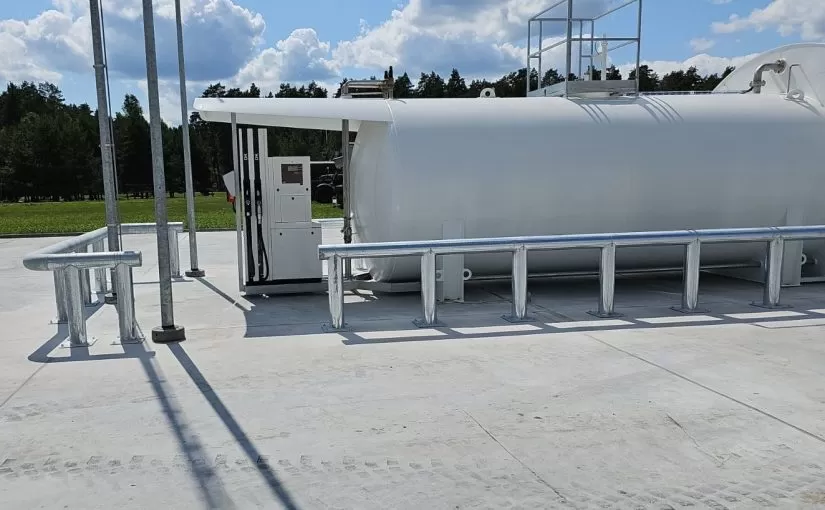 Lithuanian military hits full throttle with new fuel station network