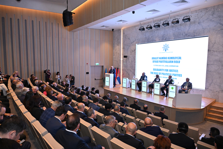 International conference addresses new global order in Shusha (PHOTO)