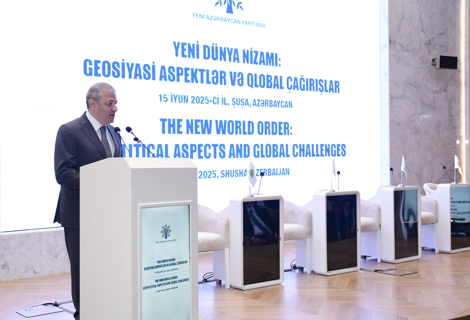 International conference addresses new global order in Shusha (PHOTO)