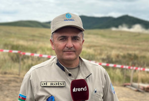 ANAMA official paints frequency of explosives found in liberated lands of Azerbaijan
