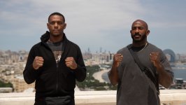 Бойцы UFC Джамал Хилл и Халил Раунтри встретились лицом к лицу в Нагорном парке Баку (ФОТО)