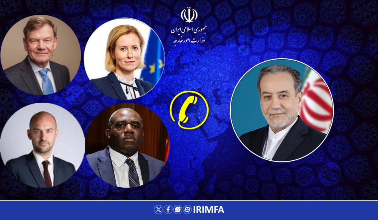 Iranian Foreign Minister Holds Talks with EU Representatives